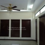 Mahogany Wood Blinds for White and Brown Living Room – Tayabas Quezon