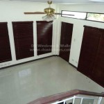 Wooden Blinds installed at Tayabas Quezon, Philippines