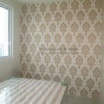 Patterned Wallpaper: Adding Spice to Plain White Wall – Mandaluyong City, Philippines