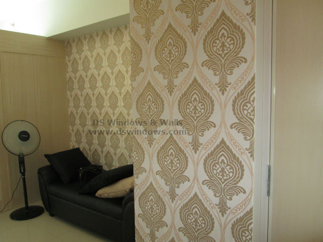 Spice Up your White Plain Wall with Patterned Wallpaper - Mandaluyong City