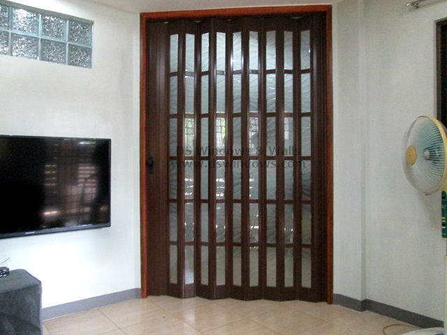 PVC Deluxe Accordion Door as Room Partition - Metro Manila, Philippines