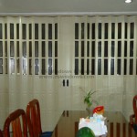 Half Glass French Accordion Door as Room Partition – Metro Manila Installation