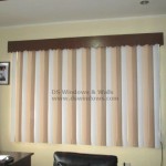 Tri-Color PVC Vertical Blinds Combination for Traditional Interior Design – Taguig City