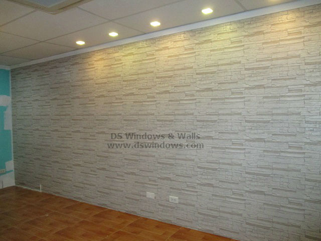 Faux Brick Wallpaper for Office New Look - East Avenue, Quezon City