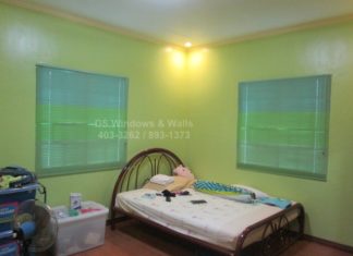 Colorful Window Cover for Colorful Rooms Using Venetian Blinds Apple green room venetian blinds