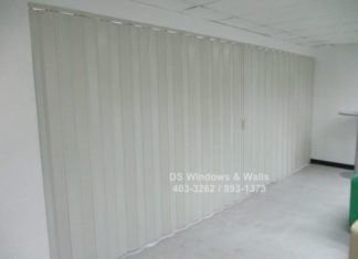 Tips for dividing rooms using folding doors