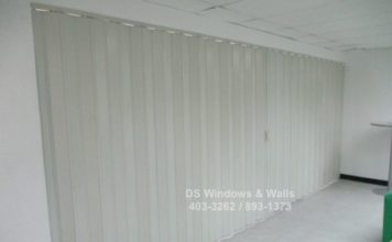 Tips for dividing rooms using folding doors