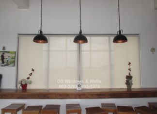 Window covers for restaurants