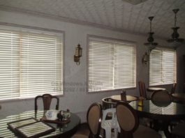 PVC Wood Blinds Alternative