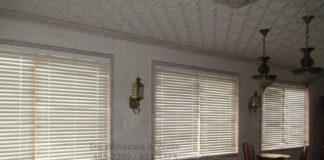 PVC Wood Blinds Alternative