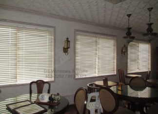 PVC Wood Blinds Alternative