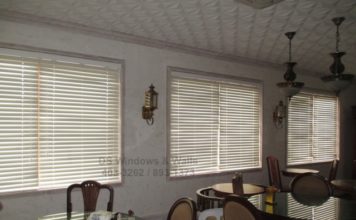 PVC Wood Blinds Alternative