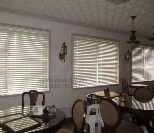 PVC Wood Blinds Alternative