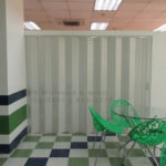 PVC accordion door Makati installation