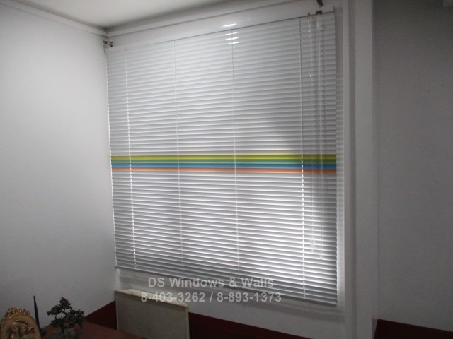 Venetian blinds center only multi-colors