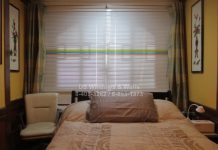 Venetian blinds center only multi-colors