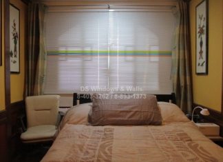 Venetian blinds center only multi-colors