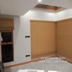 Natural PVC wood blinds