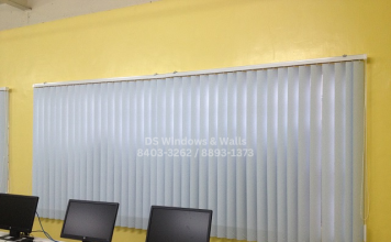 pvc vertical blinds qc