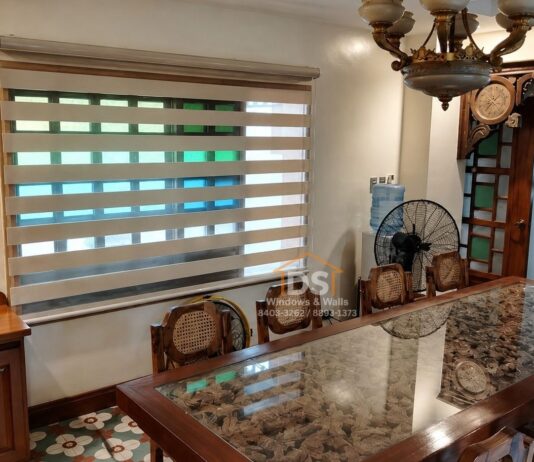 Blending Tradition and Function: Combi Roller Shades for Dining Rooms in Batangas